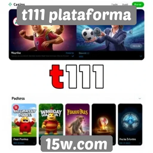 t111 plataforma oferece ampla variedade de jogos